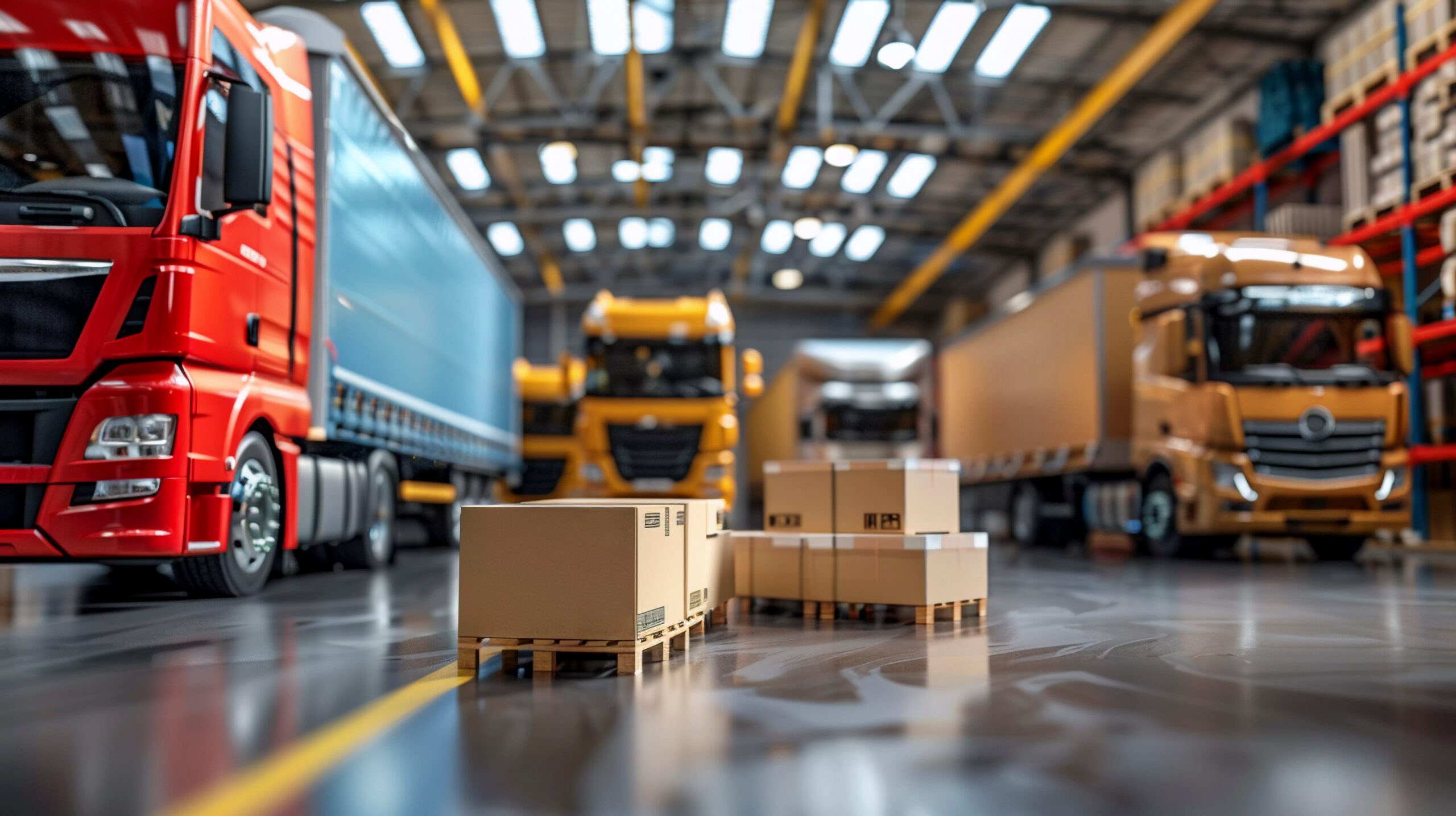 Ecommerce order fulfillment process in European warehouse